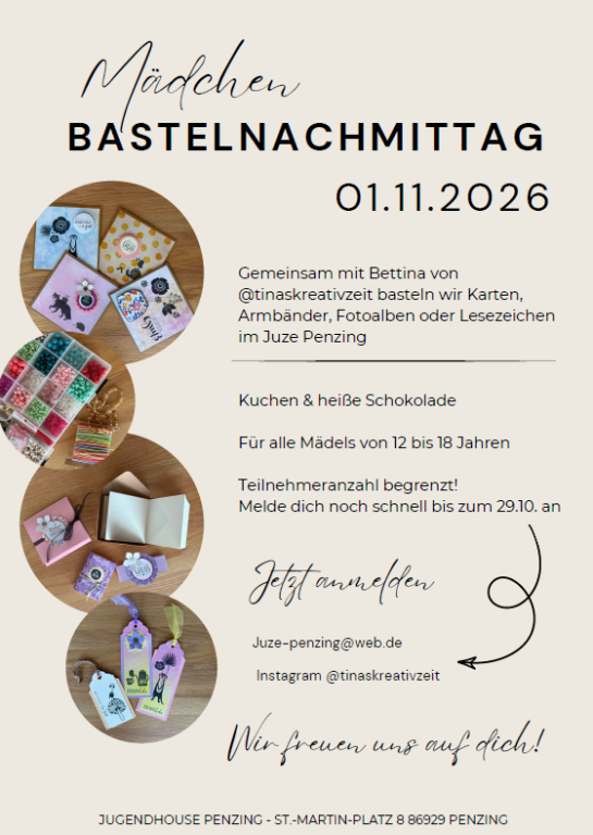 Mädchen Bastelnachmittag Mädchen Bastelnachmittag