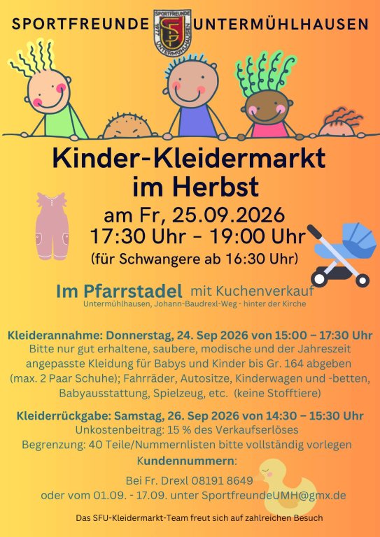 Kinder Kleidermarkt Untermühlhausen Kinder Kleidermarkt Untermühlhausen